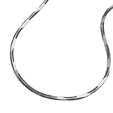 Kette, Schlange, vierkant, KB, 925