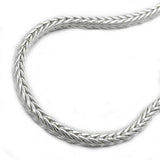 Kette, Fuchsschwanz rund, Silber 925