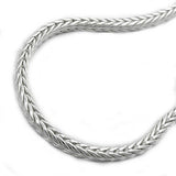 Kette, Fuchsschwanz rund, Silber 925