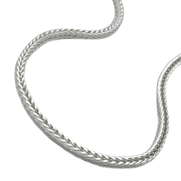 Kette Fuchsschwanz rund Silber 925