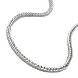 Kette Fuchsschwanz rund Silber 925