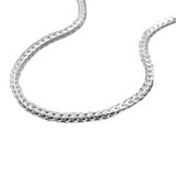 Kette 1,8mm Fuchsschwanzkette vierkant Silber 925 50cm