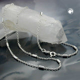 Kette, Erbs mit Zylinder, Silber 925
