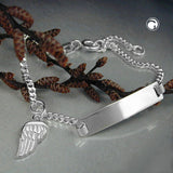 Schildband für Kinder, Silber 925