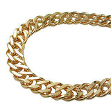 Armband 6x2mm Zwillingspanzer vergoldet AMD