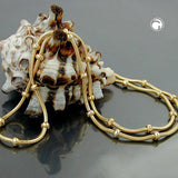 Kette 1,4mm Schlange mit Kugeln 3mm AMD 50cm