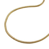 Kette 1mm Schlangenkette glatt rund AMD