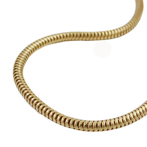 Kette, 2,4mm Schlangenkette glatt, AMD