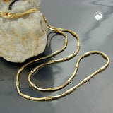Kette, 1mm Schlange-Vierkant, AMD