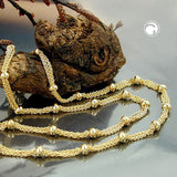 Kette, Fantasiekette mit Kugeln, AMD