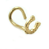 Nasenstecker, Hufeisen, 18Kt GOLD