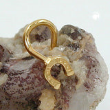 Nasenstecker, Hufeisen, 18Kt GOLD