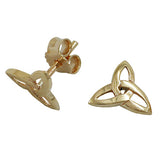 Stecker, Triquetra, 9Kt GOLD