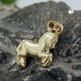 Anhänger, Pferd, 9Kt GOLD