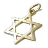 Anhänger, David-Stern, 14Kt GOLD