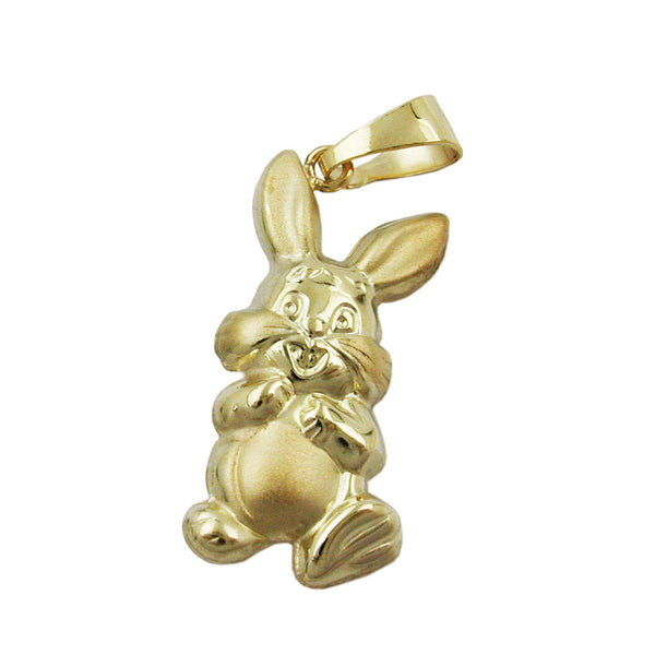 Anhänger Hase 20x11mm 9Kt GOLD