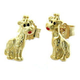 Stecker, Giraffe, 9Kt GOLD
