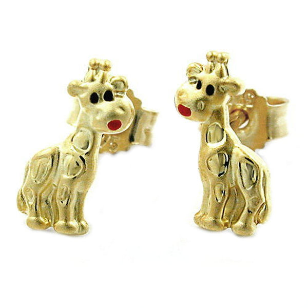 Stecker, Giraffe, 9Kt GOLD