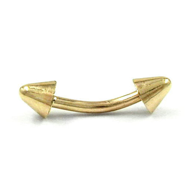Piercing, 2x Kegel, 14Kt GOLD