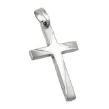 Anhänger Kreuz diamantiert 14K Weißgold