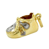 Anhänger, Babyschuh, 9Kt GOLD