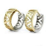 Creole, Gelbgold und Weißgold, 9Kt GOLD
