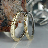 Creole, Gelbgold und Weißgold, 9Kt GOLD