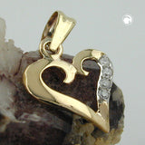 Anhänger, kleines Herz, 9Kt GOLD
