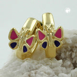 Creole, Schmetterling 9Kt GOLD