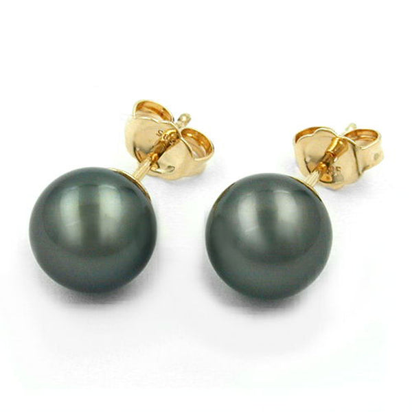 Stecker, Tahiti-Perle, 14Kt GOLD