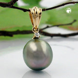 Anhänger, Tahiti-Perle, 14Kt GOLD