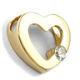 Anhänger, Herz mit Zirkonia, 14Kt GOLD