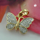 Anhänger, Schmetterling, 14Kt GOLD