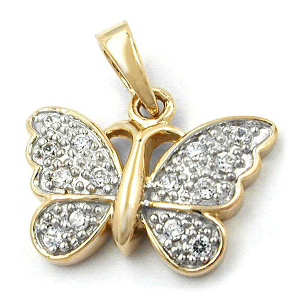 Anhänger, Schmetterling, 14Kt GOLD