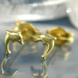 Stecker, kleiner Delfin, 14Kt GOLD