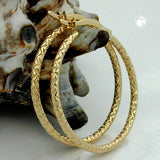Creole, diamantiert, 9Kt GOLD