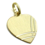 Anhänger, Herz diamantiert, 9Kt GOLD