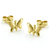 Stecker, Schmetterling, 8Kt GOLD