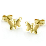 Stecker, Schmetterling, 8Kt GOLD