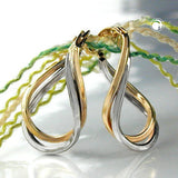 Creole, bicolor, 9Kt GOLD