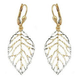Brisur 45x16mm Blatt durchbrochen 9Kt GOLD