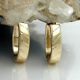 Creole, Klappscharnier, oval, 14Kt GOLD