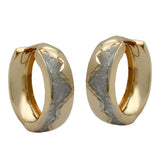 Creole, bicolor, matt-glänzend, 9Kt GOLD