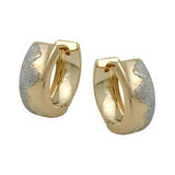 Creole, bicolor, matt-glänzend, 9Kt GOLD