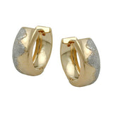 Creole, bicolor, matt-glänzend, 9Kt GOLD