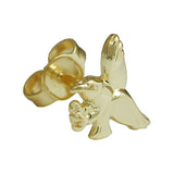 Stecker 7x10mm Adler 1 Stück 9Kt GOLD