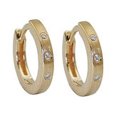 Creole, Brillant-0,03Kt WSI, 14Kt GOLD