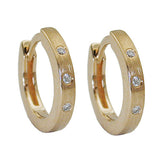 Creole, Brillant-0,03Kt WSI, 14Kt GOLD