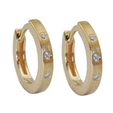 Creole, Brillant-0,03Kt WSI, 14Kt GOLD