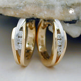 Creole, Brillant-0,06Kt GHSI, 14Kt GOLD